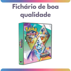 Album File Folder Pokemon Prismatic Evolutions Hard Cover Reinforced Scarlet and Violet Collection