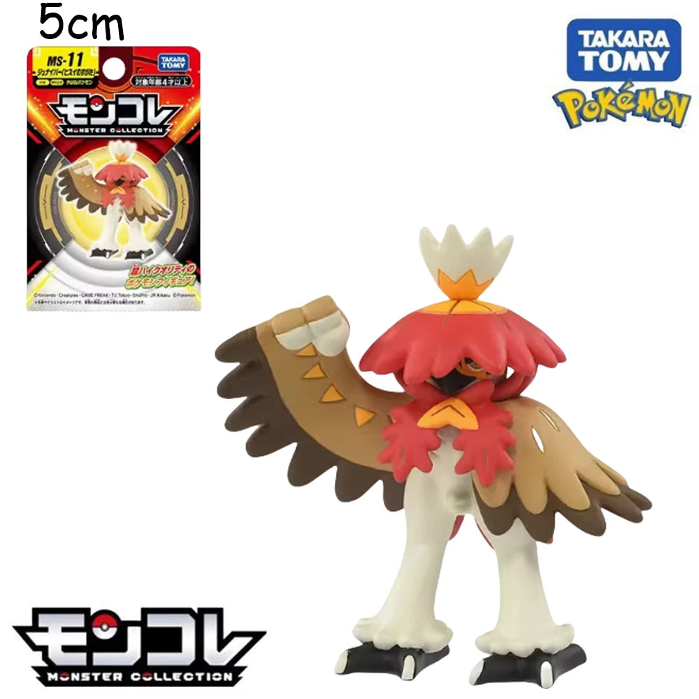 Original Takara Tomy Pokemon Figure Model Toy Sableye Decidueye Gholdengo Tatsugiri Anime Statue Desktop Ornaments Toy Gift