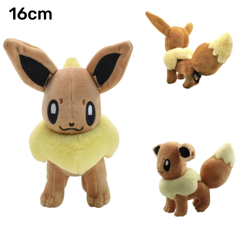 Pokemon Plush Toy Anime Character Dolls CharizardX&Y Eevee Greninja Lucanroc Lucario Rayquaza Gyarados Children's Plush Toy