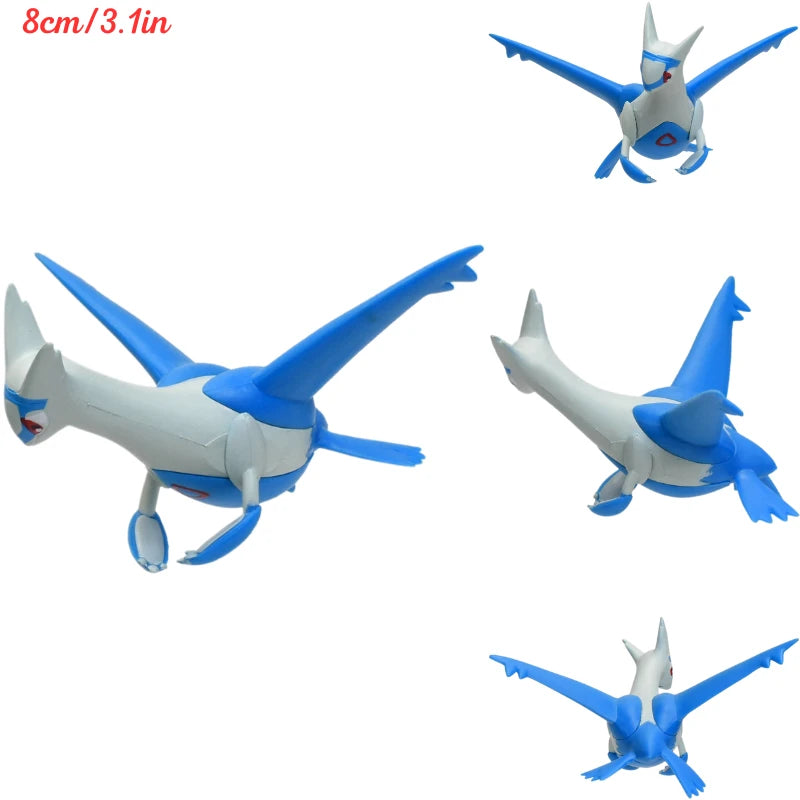 26 Styles Pokemon Figure Toys Anime Rayquaza Geodude Latias Latios Ditto Lunala Arceus Minun Plusle Figurines Cartoon Model Doll