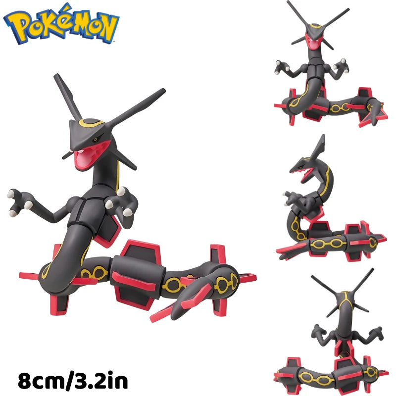 Original Takara Tomy Pokemon Figure Toys Koraidon Rayquaza Palkia Groudon Solgaleo Arceus Charizard Anime Figurine Model Dolls