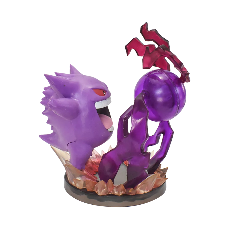 Pokemon Gengar Figures Model Toy Anime Pocket Elf Monster PVC Statue Collectible Doll Desktop Decorations Gifts For Kids Friend