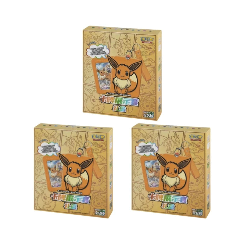 Hot Original Eevee Pokemon Trading Card Game PTCG Simplified Chinese Version Box Children Christmas Birthday Gift Christmas Gift