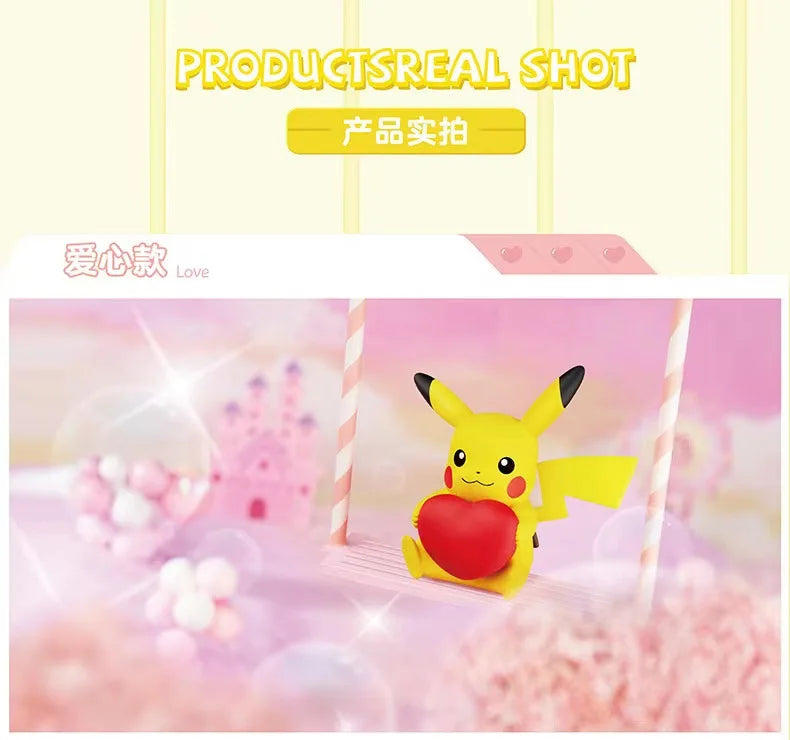 Pokemon Monsters Anime Figure Kawaii Pikachu Action Figures PVC Adult Collection Pocket Model Dolls Collection Model Toy Gift