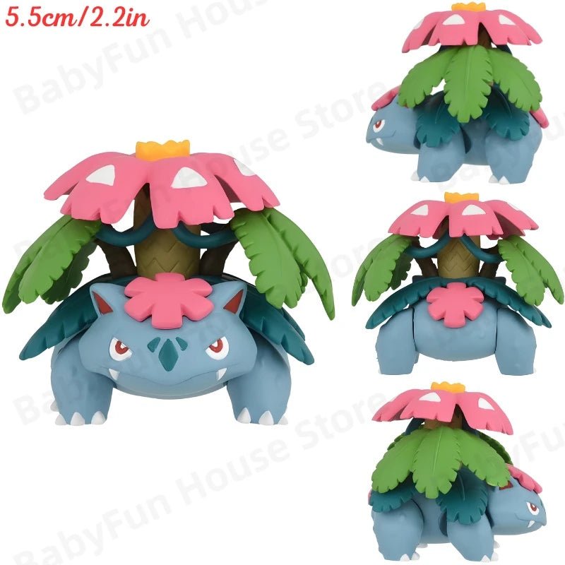 Original Takara Tomy Pokemon Figure Toy Snorlax Scream Tail Keldeo Lycanroc Poke Ball Pikachu Mimikyu Mewtwo Model Dolls Gifts