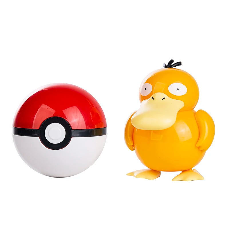 Pokemon Anime Figure Charizard Pikachu Mewtwo Pocket Monster Action Deformation Pokeball Toy Figures Model Kids Christmas Gift