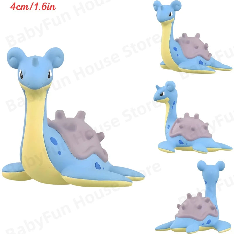 Original Takara Tomy Pokemon Figure Toy Snorlax Scream Tail Keldeo Lycanroc Poke Ball Pikachu Mimikyu Mewtwo Model Dolls Gifts