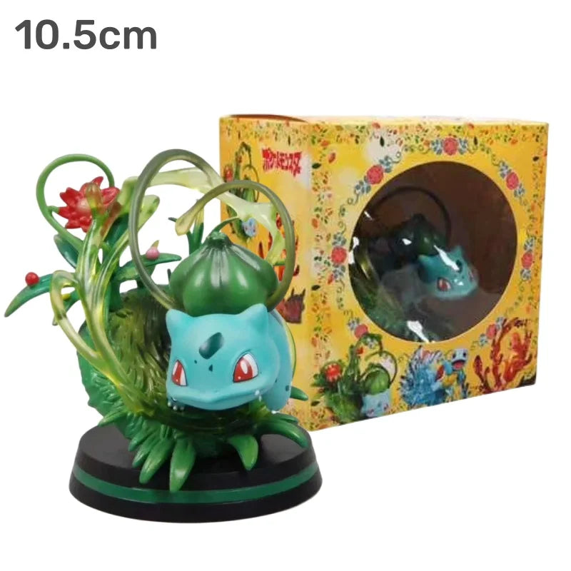 Pokemon Anime Model Toys Koraidon Miraidon Lugia Ho-oh Greninja Lucario Charizard Bulbasaur PVC Figures Cartoon Toys Kids Gifts