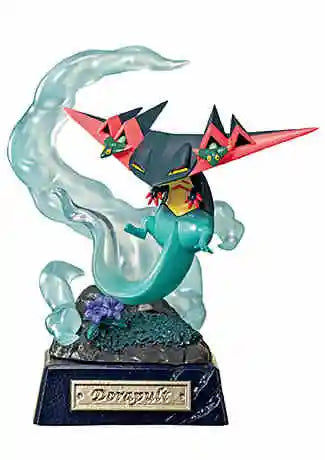 Original Re-Ment Pokemon Pocket Statue Dragon Type Dragonite Flygon Salamence Garchomp Goodra Dragapult Gift Toys