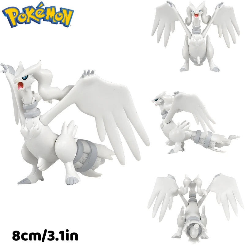 Original Takara Tomy Pokemon Figure Toys Koraidon Rayquaza Palkia Groudon Solgaleo Arceus Charizard Anime Figurine Model Dolls