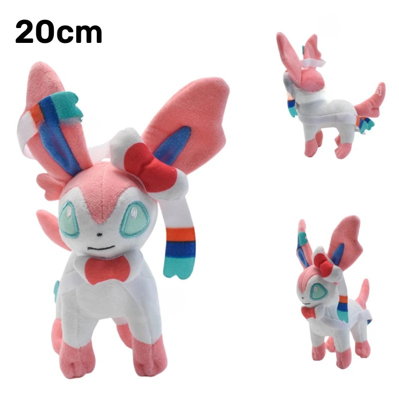 Pokemon Plush Toy Anime Character Dolls CharizardX&Y Eevee Greninja Lucanroc Lucario Rayquaza Gyarados Children's Plush Toy