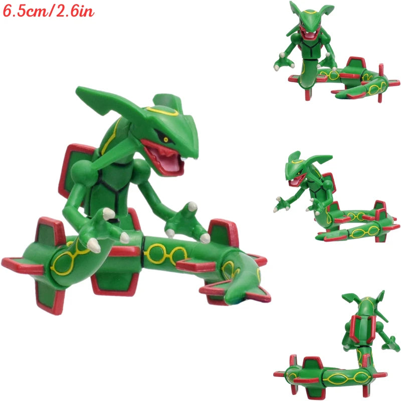 26 Styles Pokemon Figure Toys Anime Rayquaza Geodude Latias Latios Ditto Lunala Arceus Minun Plusle Figurines Cartoon Model Doll