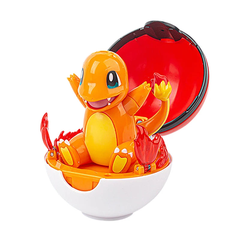 Pokemon Pokeball Box Set Toys Pocket Monster Pikachu ASH-Greninja Lucario Eevee Anime Action Figure Model Toy Gifts