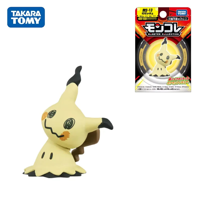 Originanl Tomy Takara Pokemon Action Figurine Toy Snorlax Terapagos Scream Tail Figure Kilowattrel Absol Collection Statue Dolls