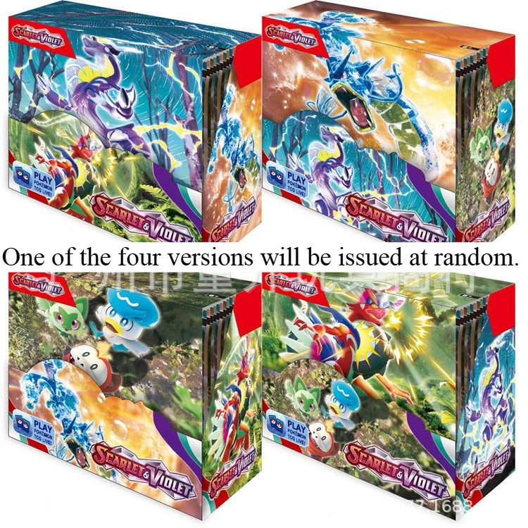 360pcs Pokémon Collection Game Card Booster Card Pack Sword and Shield Series Prismatic Evolutions - Toy Gift Flash Card