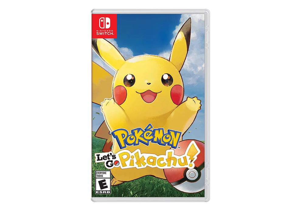 Pokemon: Let’s Go Pikachu Nintendo Switch Game Deals Physical for Nintendo Switch OLED Nintendo Switch Lite Switch Game Cards