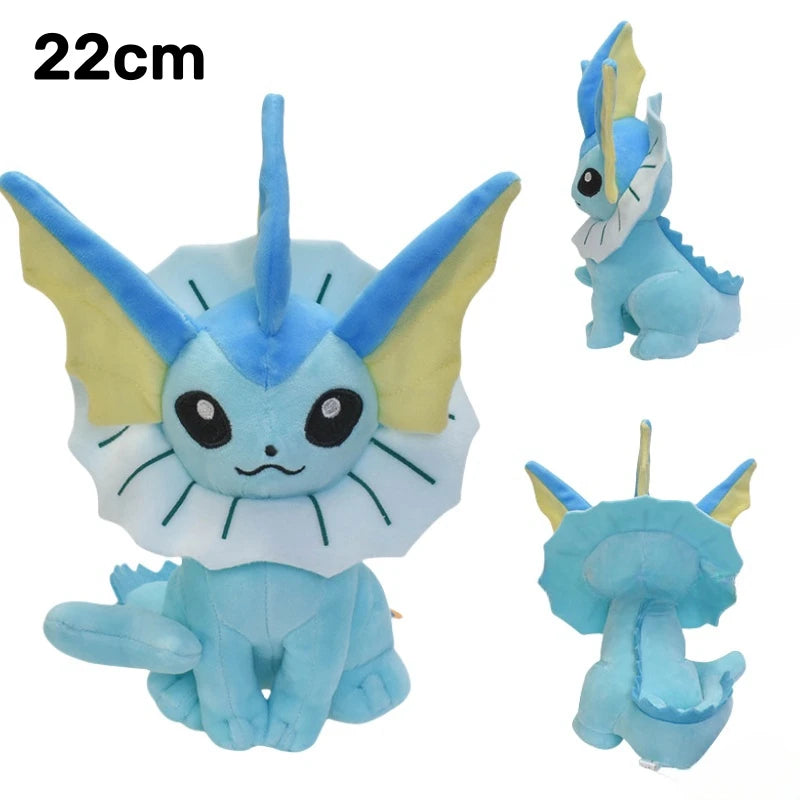 Pokemon Plush Toy Anime Character Dolls CharizardX&Y Eevee Greninja Lucanroc Lucario Rayquaza Gyarados Children's Plush Toy