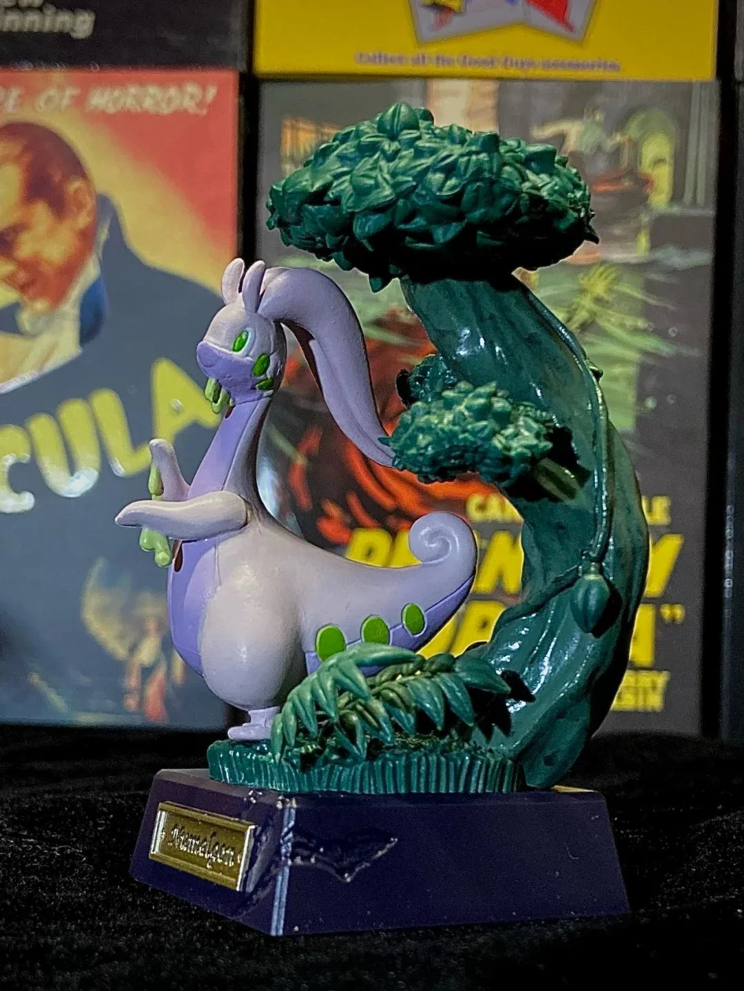 Original Re-Ment Pokemon Pocket Statue Dragon Type Dragonite Flygon Salamence Garchomp Goodra Dragapult Gift Toys