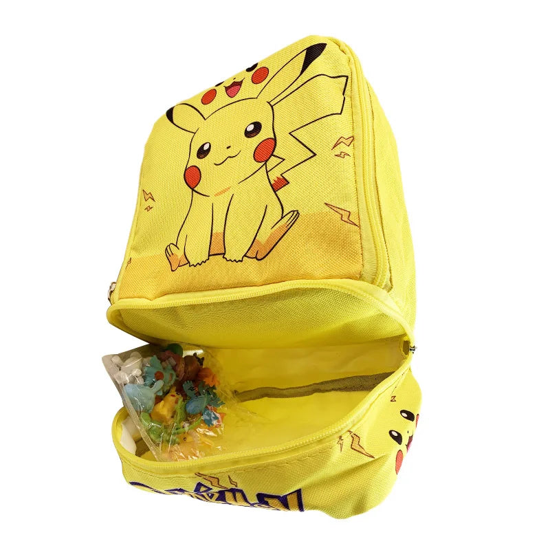 24-144pcs Pokemon Figurine Model Lot Bulk Buy Mini Small Styles Pikachu Anime Figure Doll Kawaii Toy Gift Birthday Kids Pack Bag