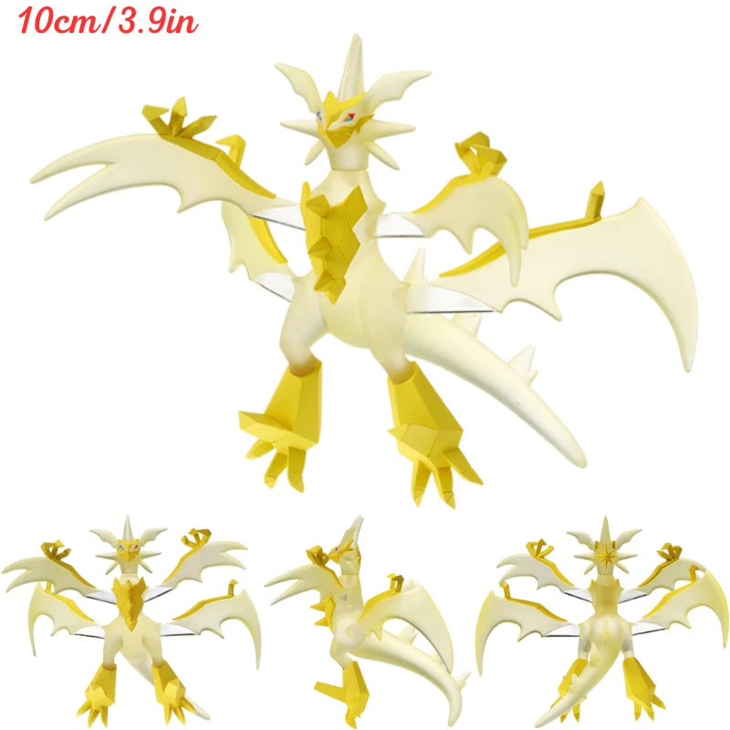 Original Takara Tomy Pokemon Solgaleo Lunala Collectible Figure Toys Anime Ultra Dawn Wings Necrozma Model Doll Festivals Gifts