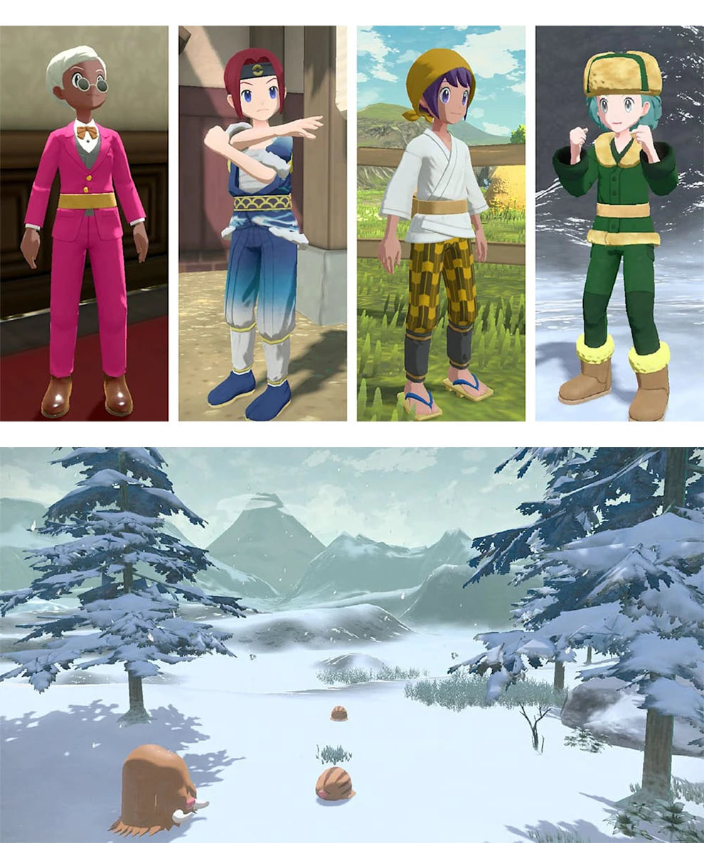 Nintendo Switch Game Deals Platformer Pokemon Legends Arceus Support 13 Languages TV Tabletop Handheld