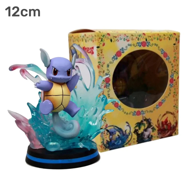 Pokemon Anime Model Toys Koraidon Miraidon Lugia Ho-oh Greninja Lucario Charizard Bulbasaur PVC Figures Cartoon Toys Kids Gifts