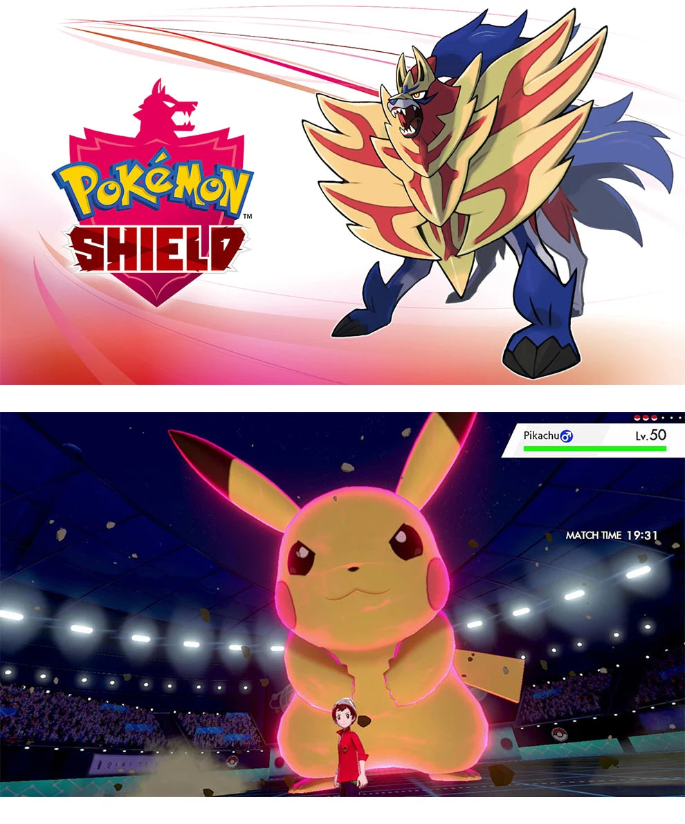 Nintendo Switch -Pokemon Shield-TV Tabletop Handheld Play Modes Genre Platformer Action for Switch OLED Lite Console