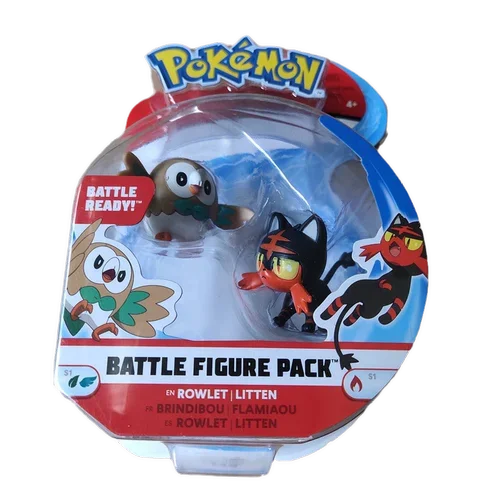 Pokemon WTC Pikachu Popplio Rowlet Litten Sandygast Muk Wobbuffet Metang Doll Gifts Toy Model Anime Figures Collect