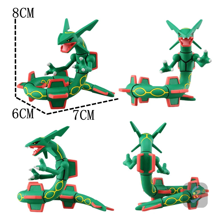 ORIGINAL Pokemon Anime Figure Toy Pikachu Gengar Charizard Dragonite Lucario Psyduck Eevee Cartoon Figurine Model  Decor Gift