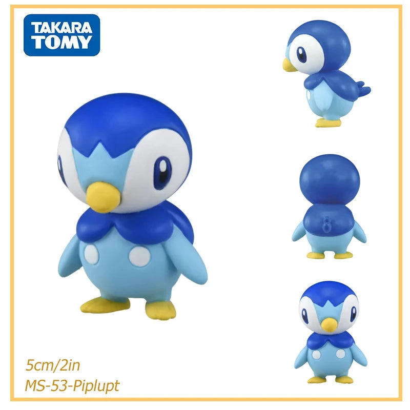 Originanl Tomy Takara Pokemon Action Figurine Toy Snorlax Terapagos Scream Tail Figure Kilowattrel Absol Collection Statue Dolls