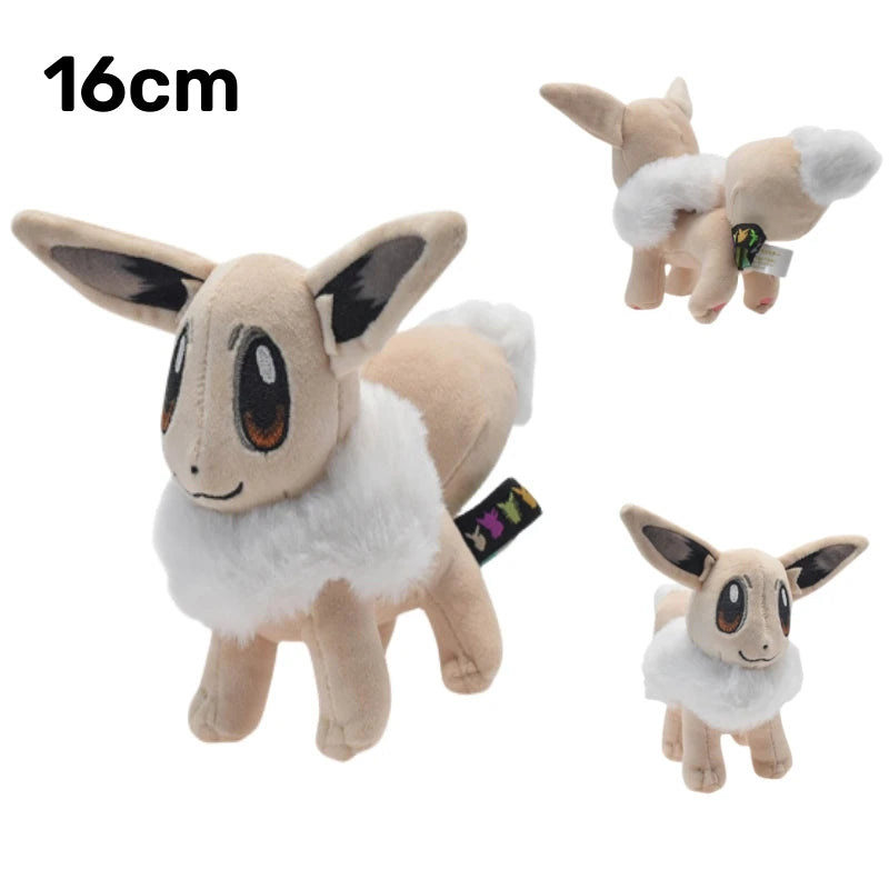 Pokemon Plush Toy Anime Character Dolls CharizardX&Y Eevee Greninja Lucanroc Lucario Rayquaza Gyarados Children's Plush Toy