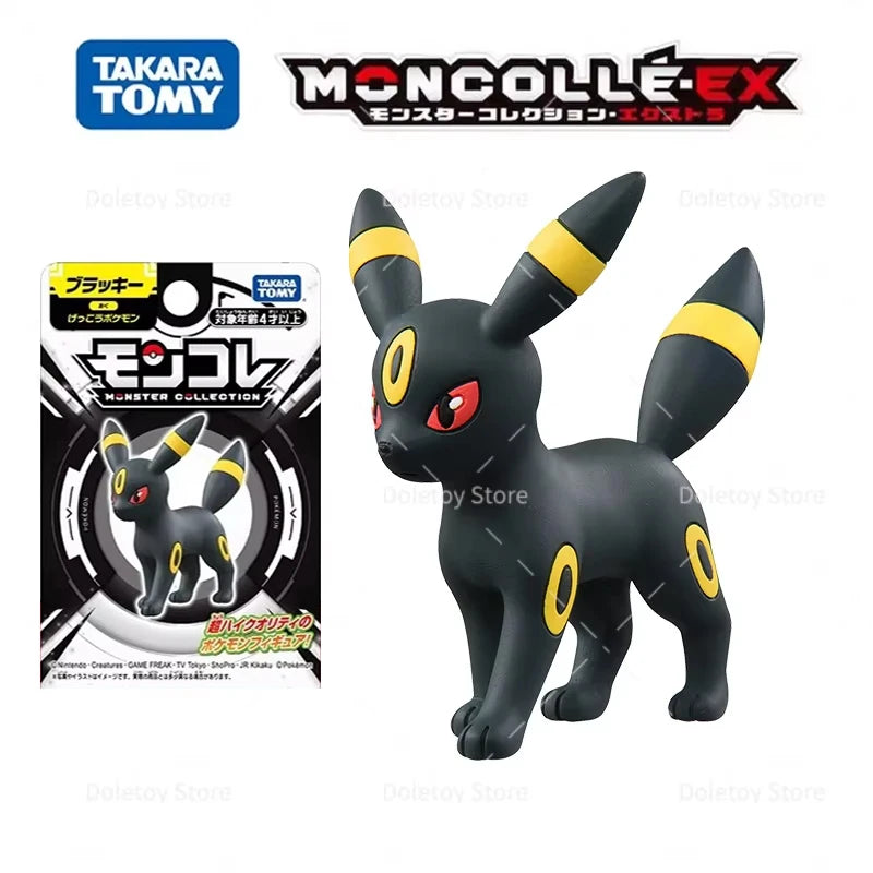 TOMY Pokemon Figure Trainer Ash Ketchum Leon Eevee Jolteon Flareon Leafeon Glaceon Umbreon Original Action Model Birthday Gift