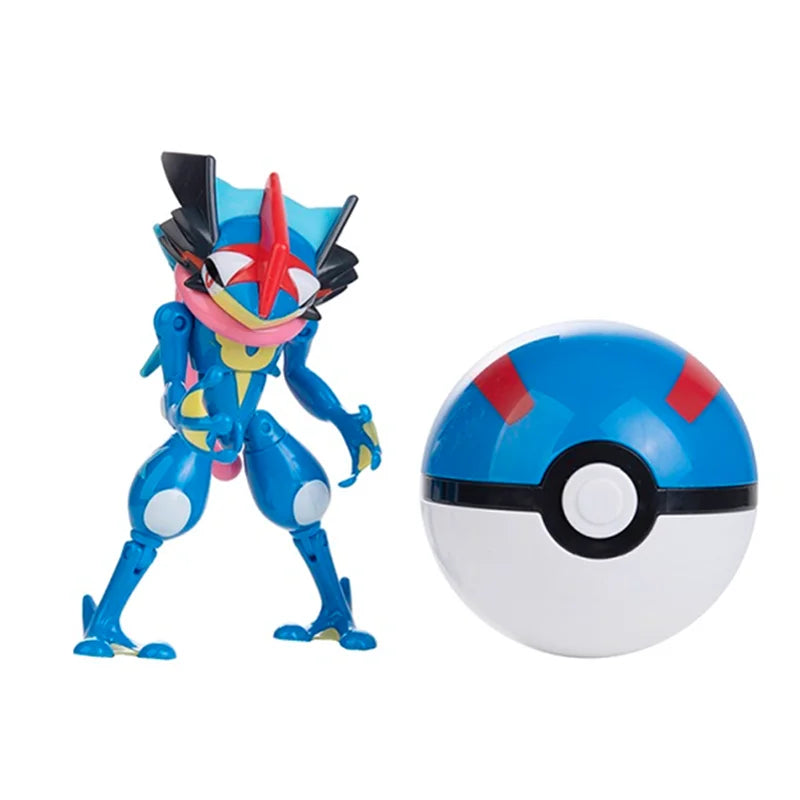 Pokemon Anime Figure Charizard Pikachu Mewtwo Pocket Monster Action Deformation Pokeball Toy Figures Model Kids Christmas Gift