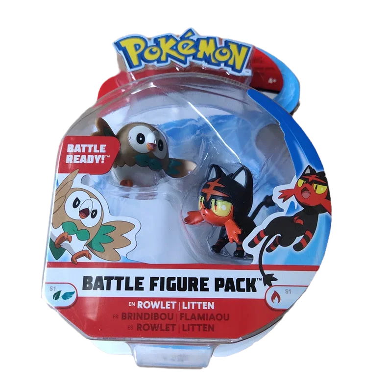 Pokemon WTC Pikachu Popplio Rowlet Litten Sandygast Muk Wobbuffet Metang Doll Gifts Toy Model Anime Figures Collect