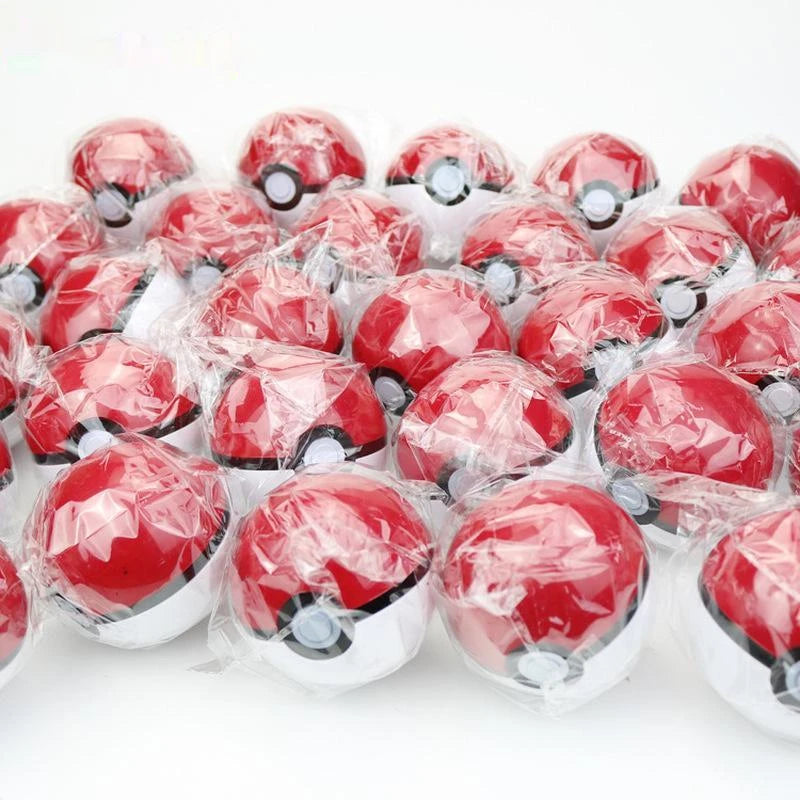 20/pcs Pokemon PokBalls Action & Toy Figures 7cm balls +20pcs figur Random Mini Figures Inside Toy Figures for kids gift