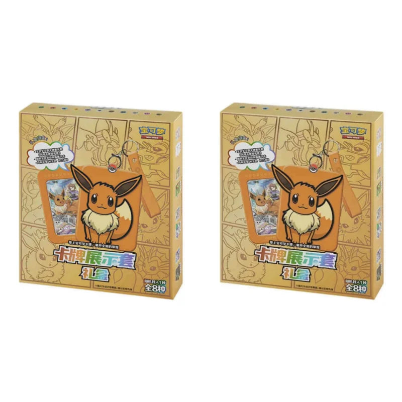 Hot Original Eevee Pokemon Trading Card Game PTCG Simplified Chinese Version Box Children Christmas Birthday Gift Christmas Gift