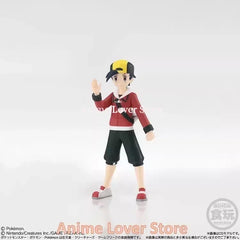 Bandai Original Scale World POKEMON Johto Region Gold Typhlosion Wobbuffet Totodile Togepi Pichu Anime Figure Toys for Kids Gift