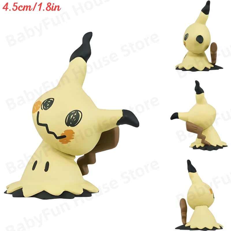 Original Takara Tomy Pokemon Figure Toy Snorlax Scream Tail Keldeo Lycanroc Poke Ball Pikachu Mimikyu Mewtwo Model Dolls Gifts