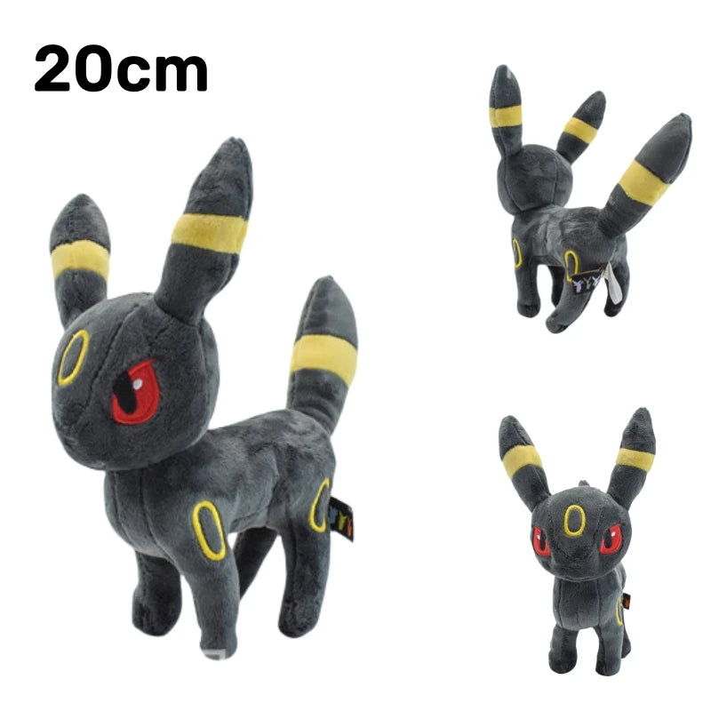 Pokemon Plush Toy Anime Character Dolls CharizardX&Y Eevee Greninja Lucanroc Lucario Rayquaza Gyarados Children's Plush Toy