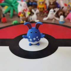 Anime Azumarill Marill Action Figure Proportion World 1:20 Diy 3D Printing Cartoon Character Desktop Statue Birthday Gifts Toy