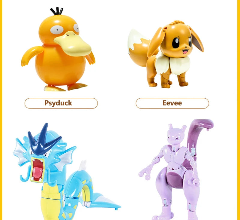 Pokemon Pokeball Box Set Toys Pocket Monster Pikachu ASH-Greninja Lucario Eevee Anime Action Figure Model Toy Gifts