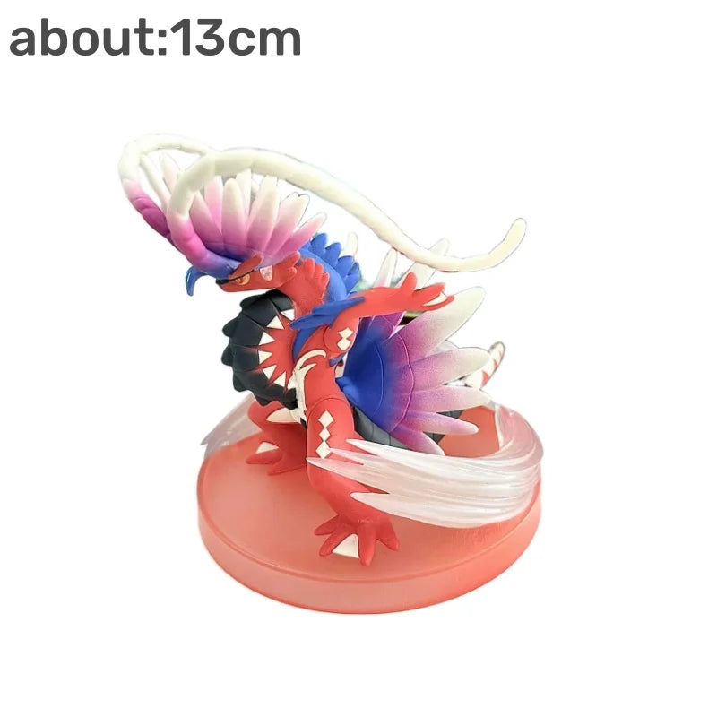 Pokemon Anime Model Toys Koraidon Miraidon Lugia Ho-oh Greninja Lucario Charizard Bulbasaur PVC Figures Cartoon Toys Kids Gifts