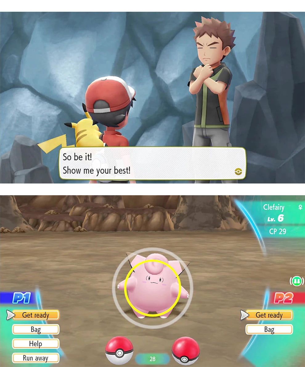 Pokemon: Let’s Go Pikachu Nintendo Switch Game Deals Physical for Nintendo Switch OLED Nintendo Switch Lite Switch Game Cards