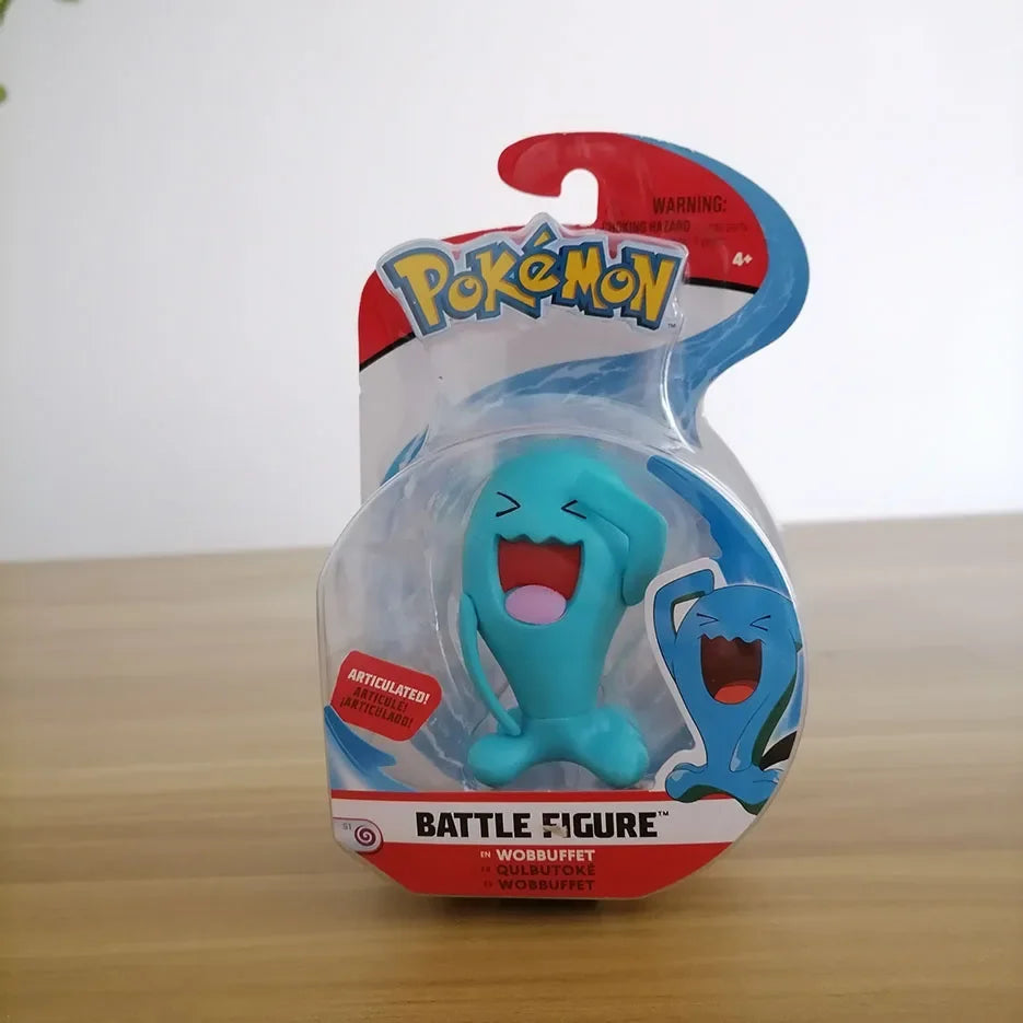 Pokemon WTC Pikachu Popplio Rowlet Litten Sandygast Muk Wobbuffet Metang Doll Gifts Toy Model Anime Figures Collect