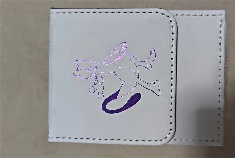 Cartoon Pokemon Card Deck Storage Box Kawaii Eevee Pu Ptcg Brand Box Gengar Large Capacity Card Deck Box Ws Card Case Toys