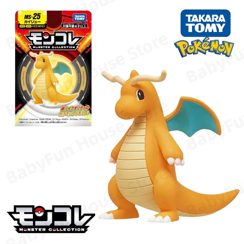 Original Takara Tomy Pokemon Figure Toy Snorlax Scream Tail Keldeo Lycanroc Poke Ball Pikachu Mimikyu Mewtwo Model Dolls Gifts