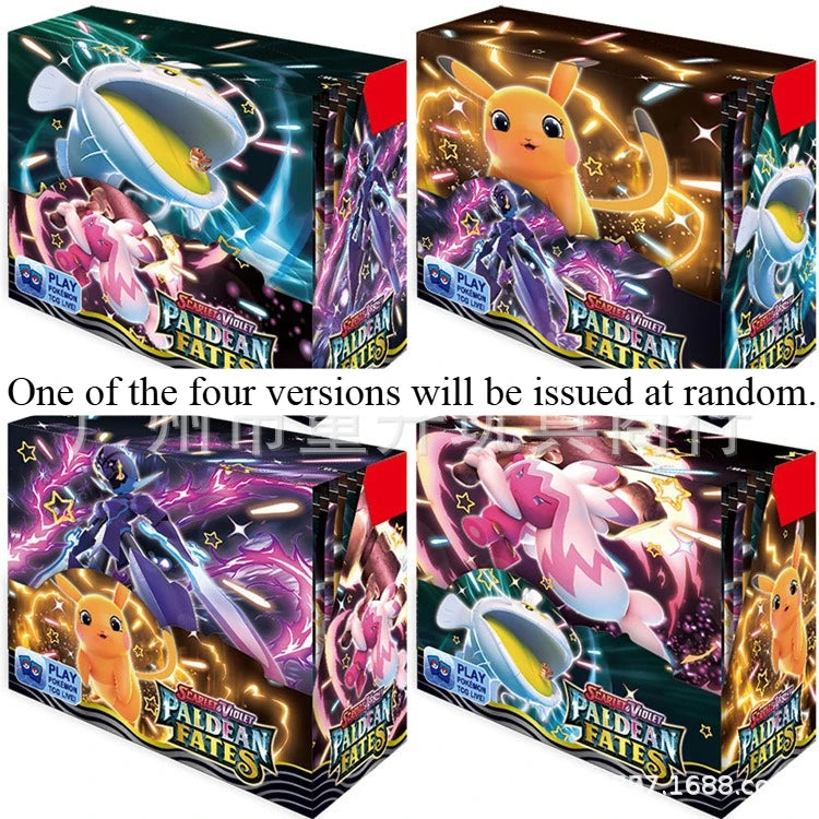 360pcs Pokémon Collection Game Card Booster Card Pack Sword and Shield Series Prismatic Evolutions - Toy Gift Flash Card