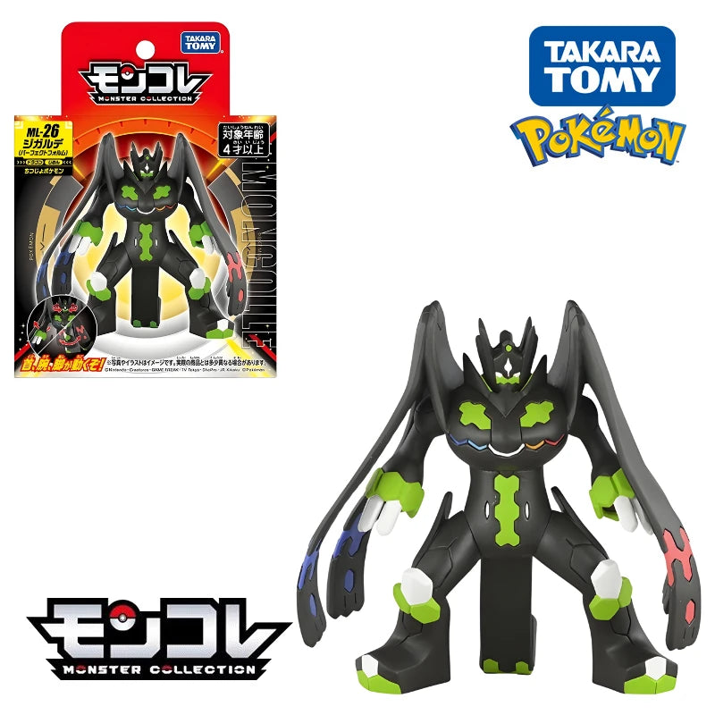 Original Takara Tomy Pokemon Figure Toys Koraidon Rayquaza Palkia Groudon Solgaleo Arceus Charizard Anime Figurine Model Dolls