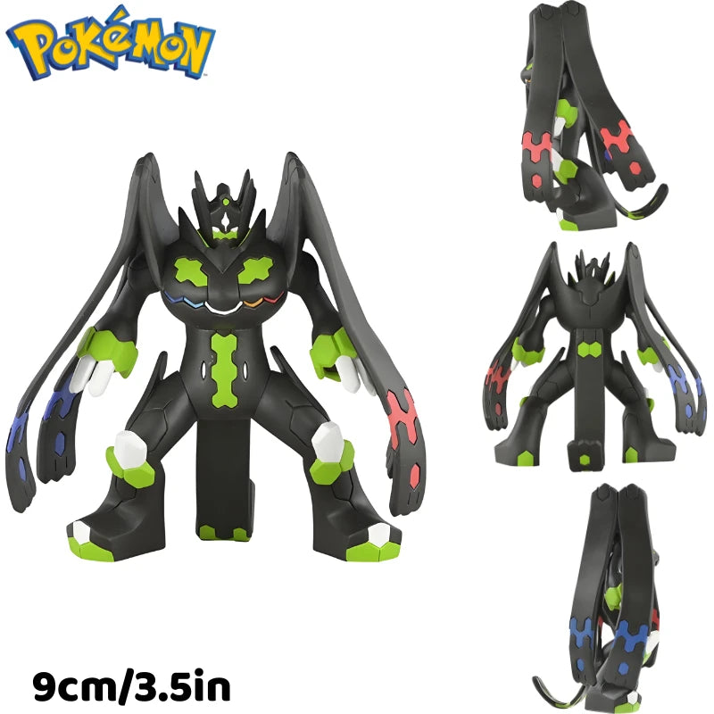 Original Takara Tomy Pokemon Figure Toys Koraidon Rayquaza Palkia Groudon Solgaleo Arceus Charizard Anime Figurine Model Dolls