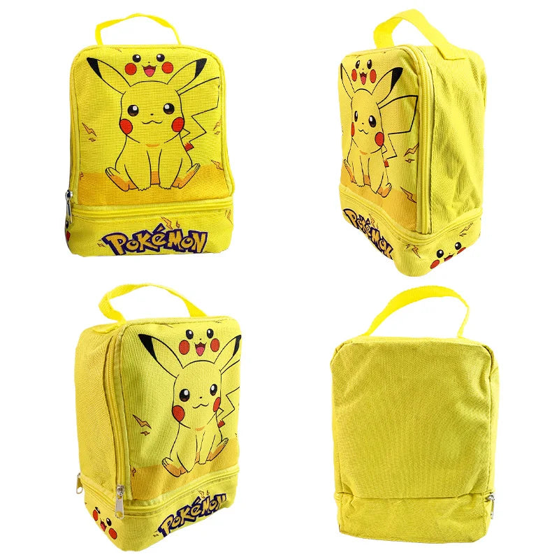 24-144pcs Pokemon Figurine Model Lot Bulk Buy Mini Small Styles Pikachu Anime Figure Doll Kawaii Toy Gift Birthday Kids Pack Bag